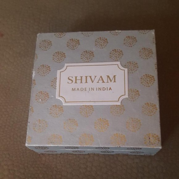 SHIVAM Sterling Silver 14K Gold Plated Necklace - Picture 2 of 4